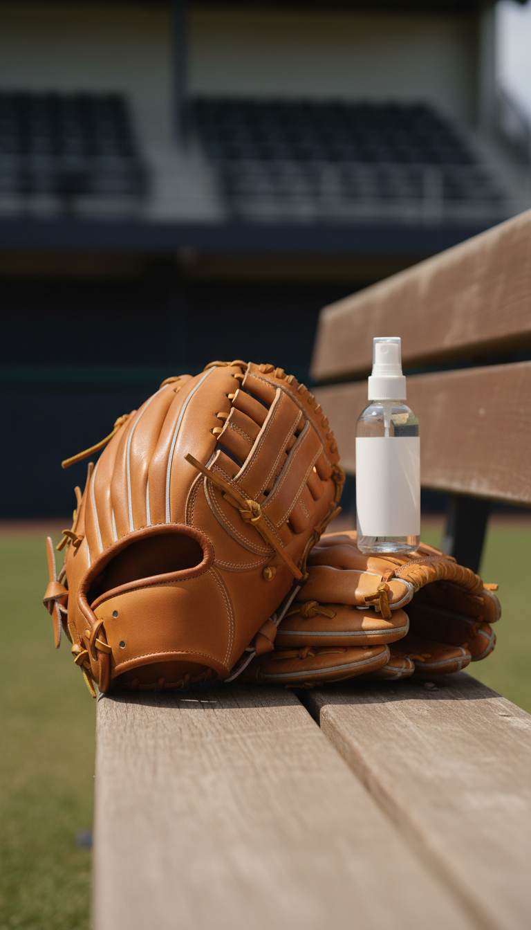 Tan Leather Baseball Glove Premium Finish